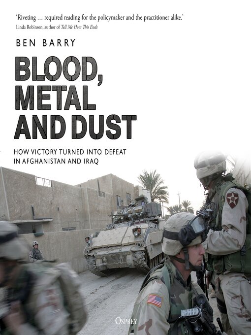 Title details for Blood, Metal and Dust by Ben Barry - Wait list